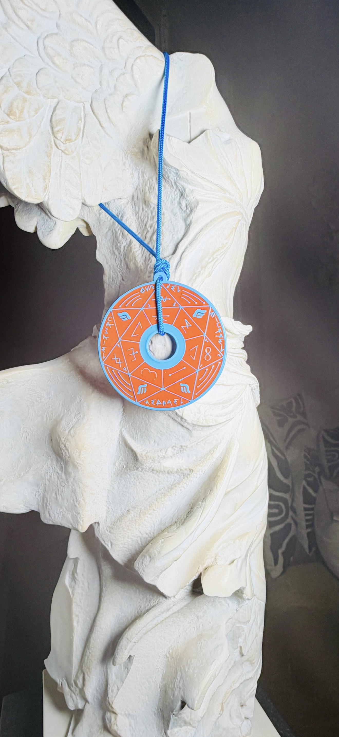 Pendentif Pentacle Kabbalistique d&