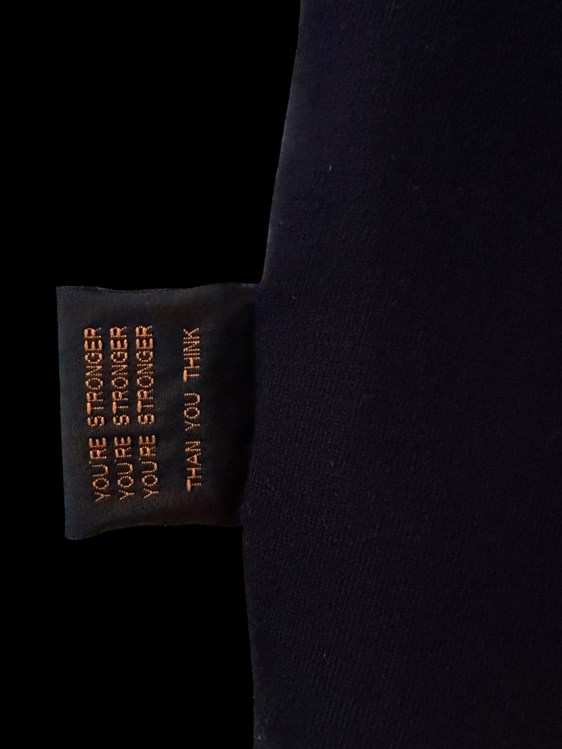 BACK OF KNOWING-BLACK EDITION