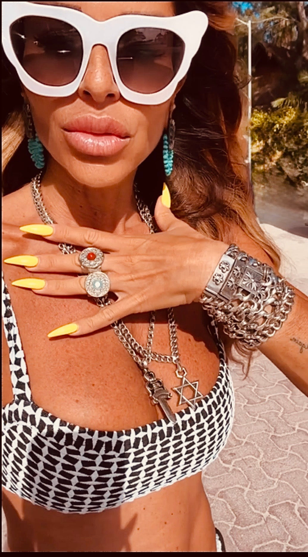 TRINITY BLOOD AXIS — Sceau salomonien de l’Alliance incarnée | Silver — Agate Rouge