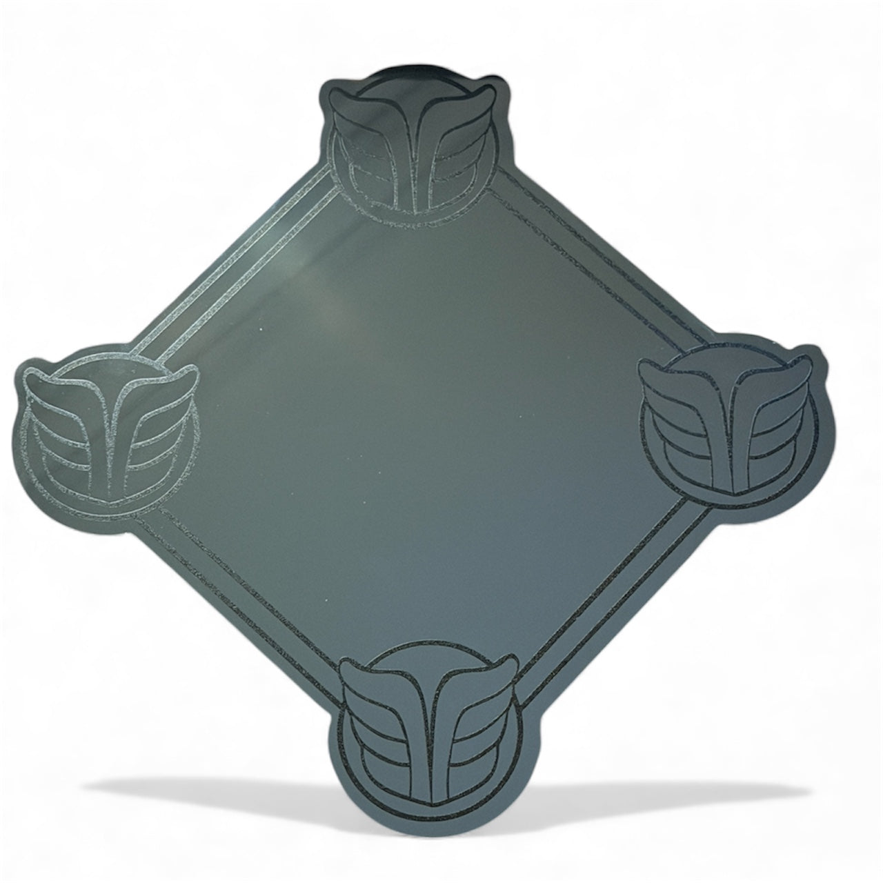 🇫🇷 Miroir Vintage TALISMAN Noir 49 cm - MIROIR MON BEAU MIROIR