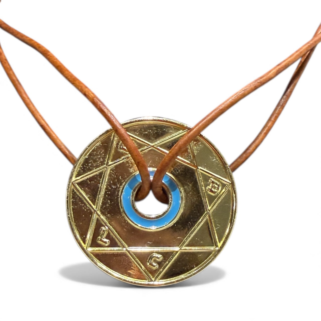 Collier Pentacle Kabbalistique TRINITY TSAMID Gold - Limited Edition