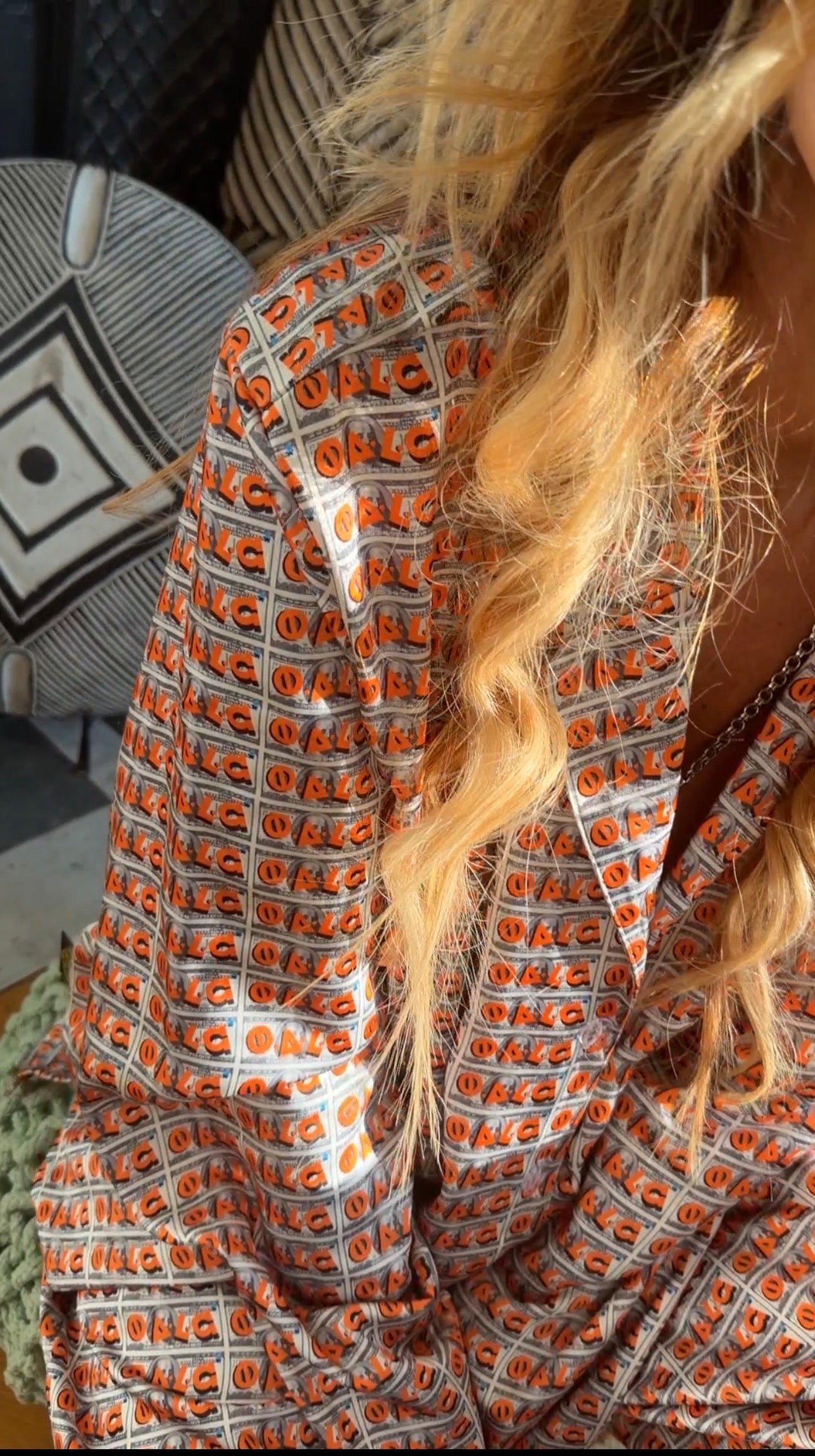 Ensemble CARRINGTON "Crystal" Original White & Orange