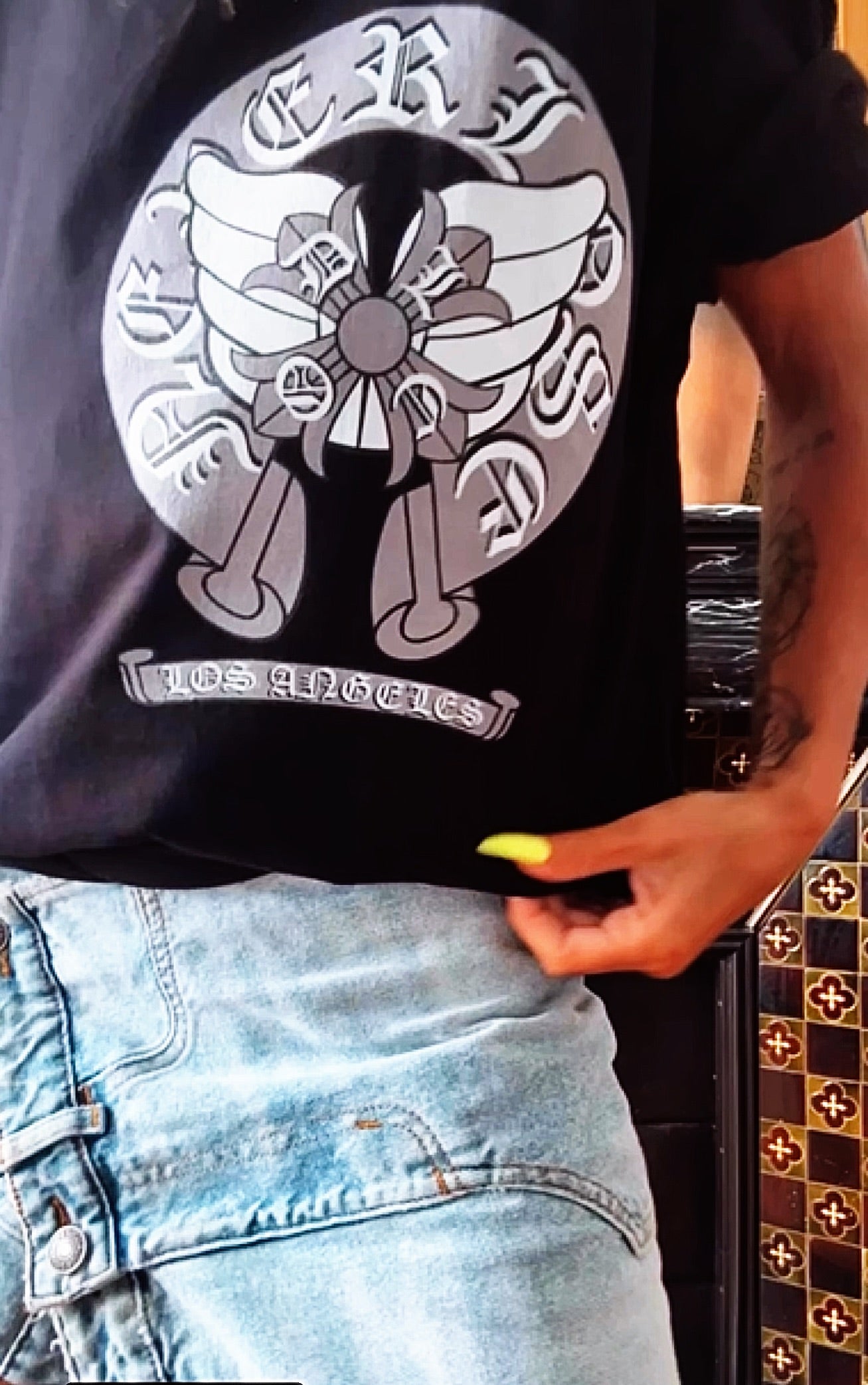 ODLC LIL HEART BLACK