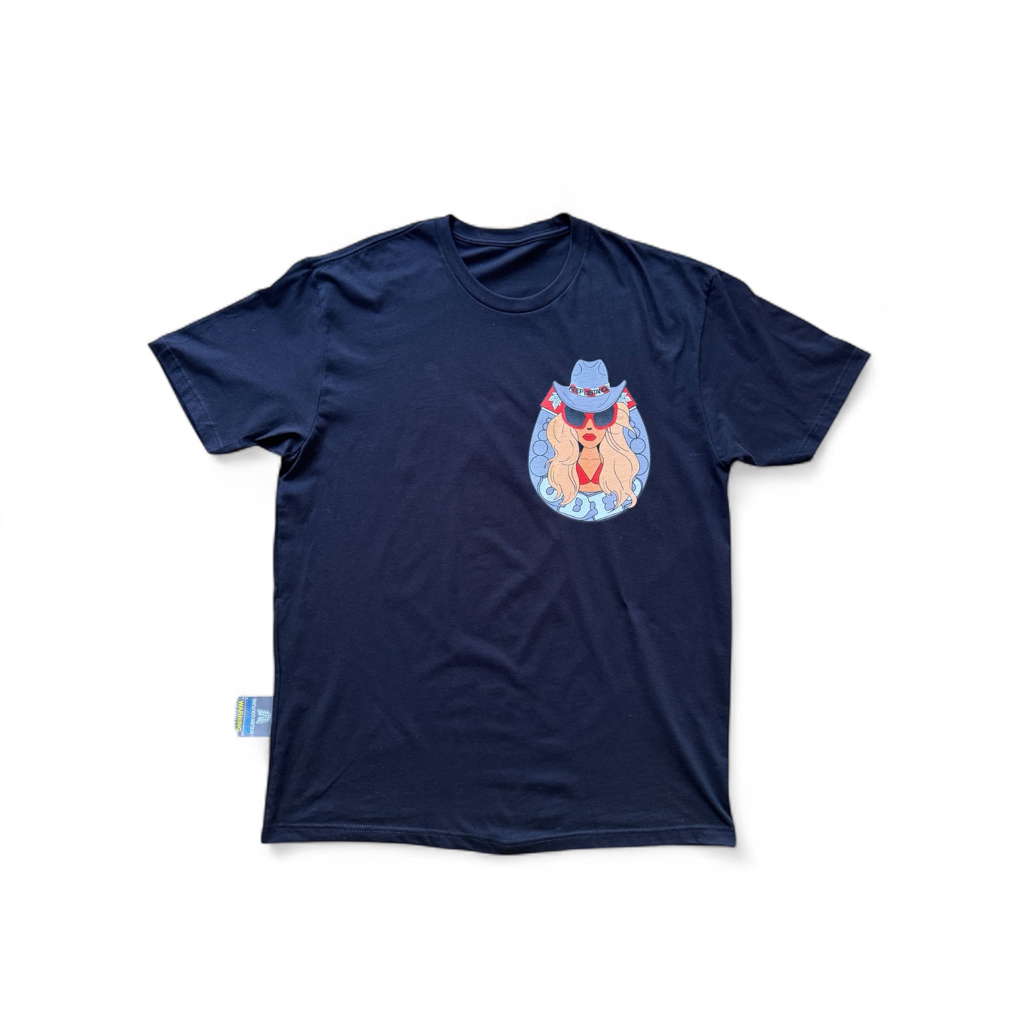 T-shirt ODLC COWGIRL Black