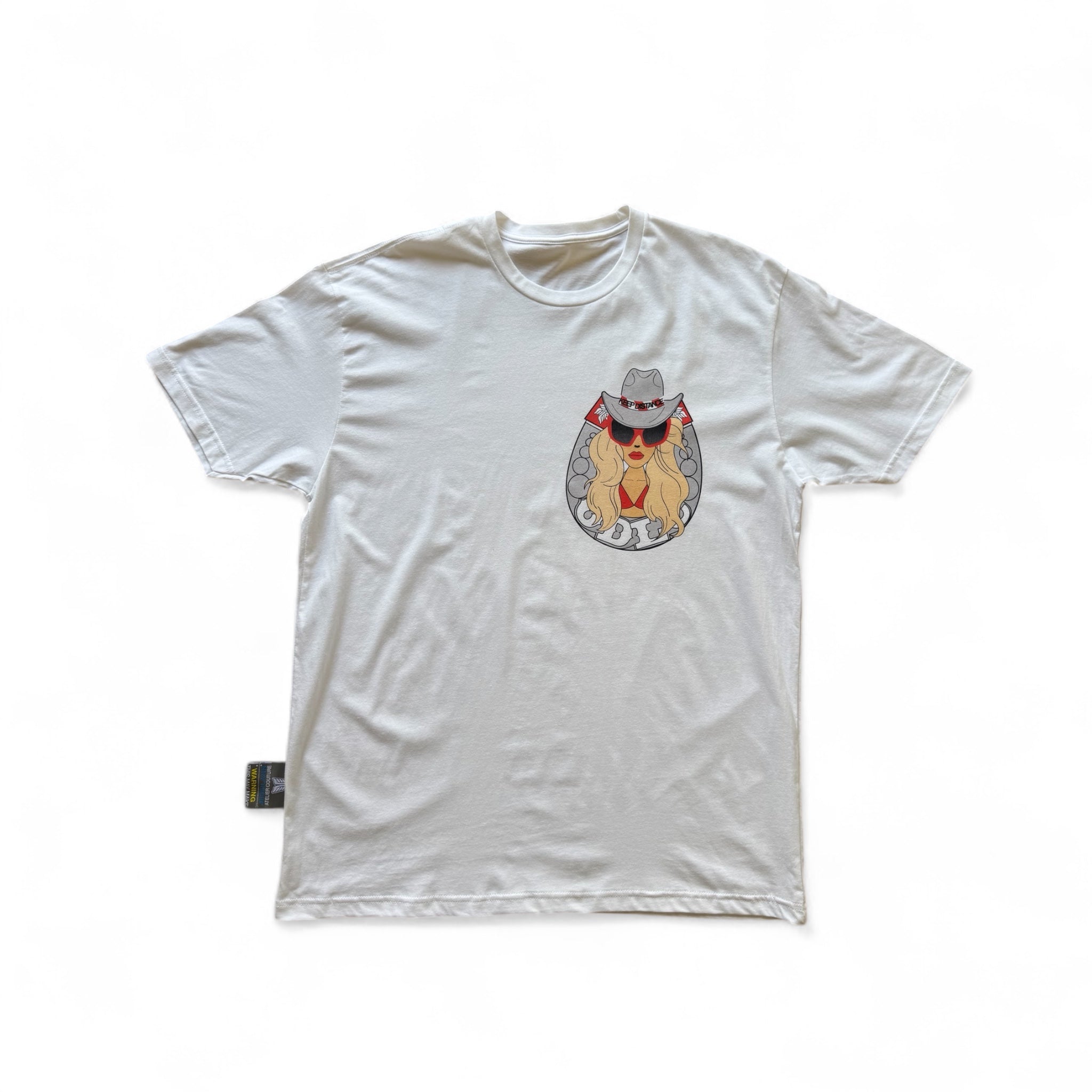 T-shirt ODLC COWGIRL White