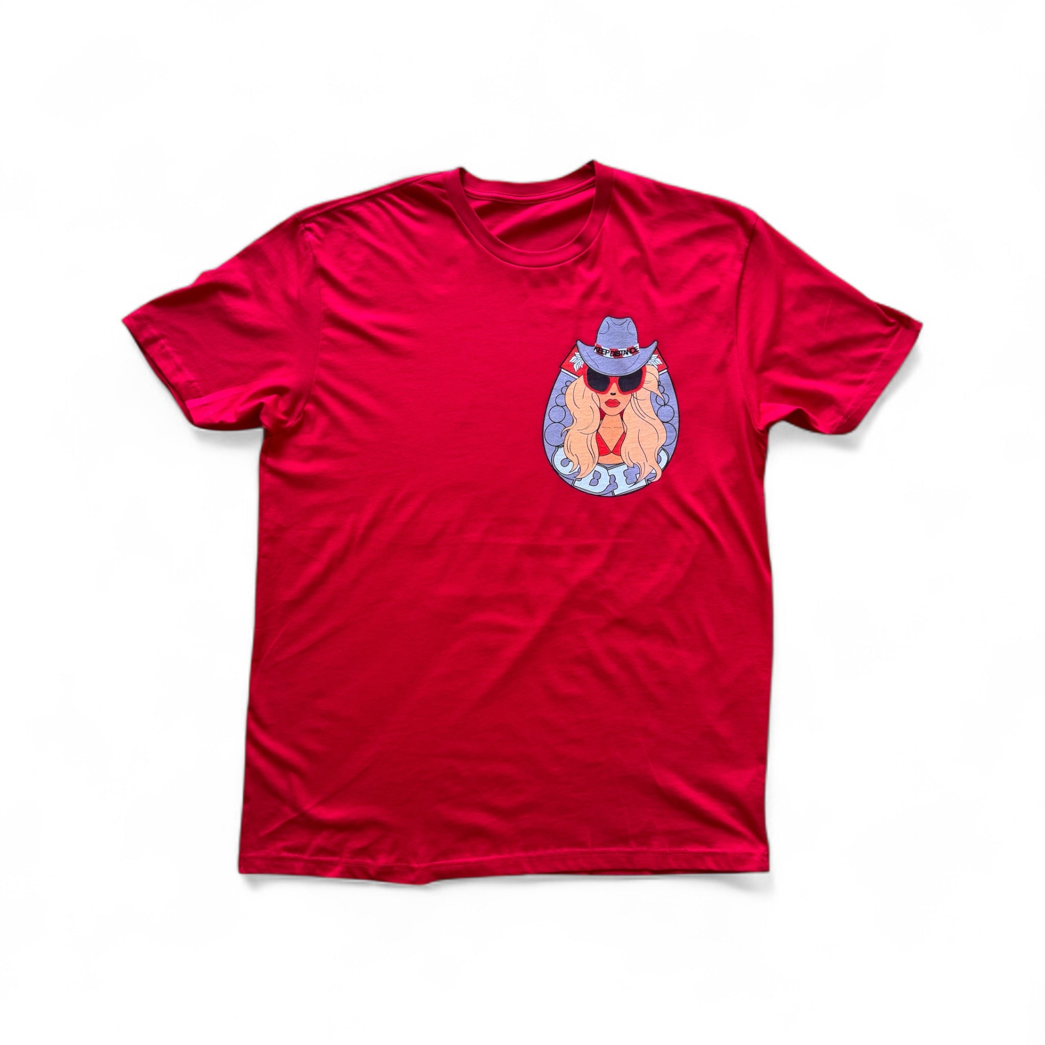 T-shirt ODLC COWGIRL Red