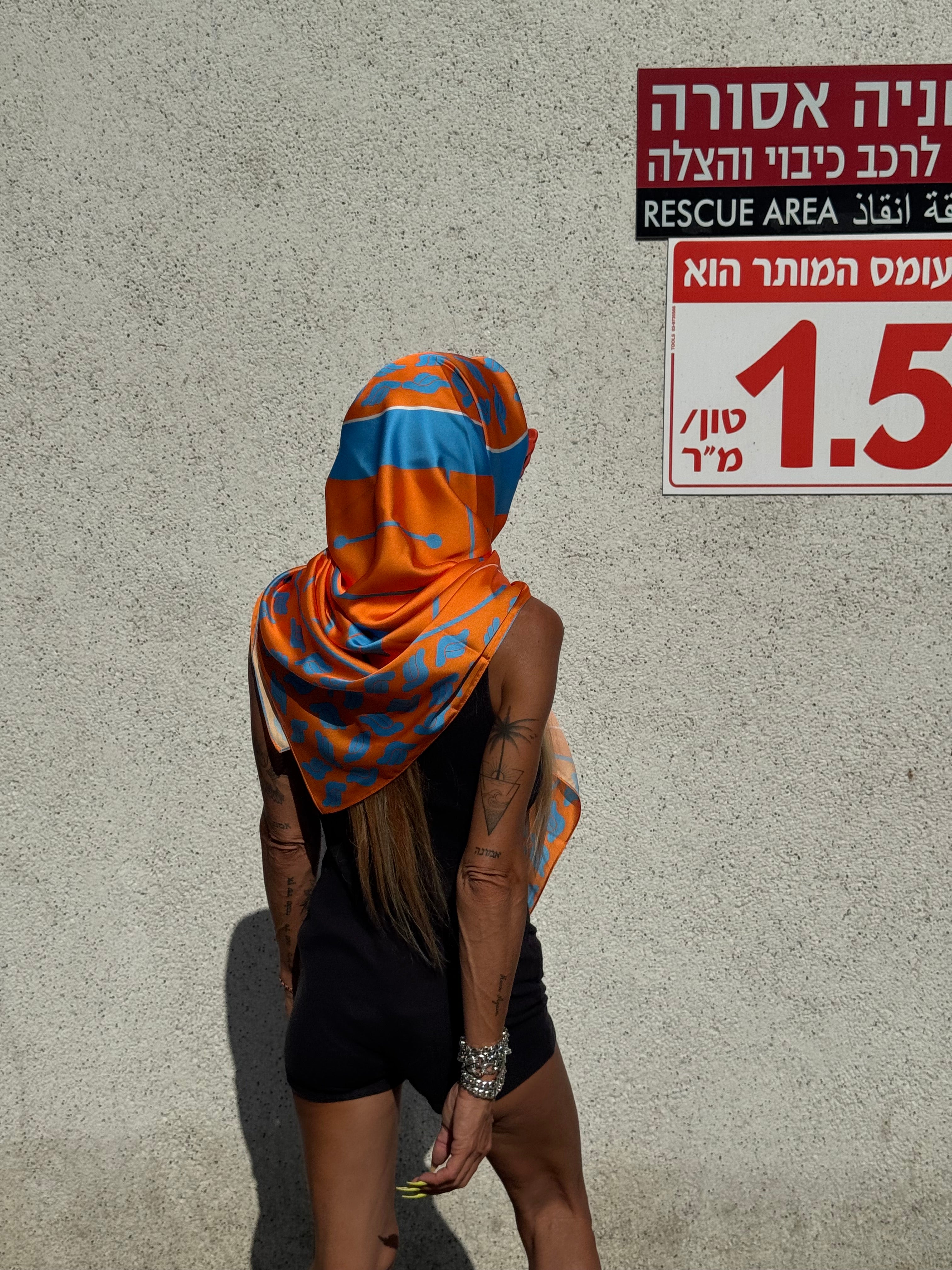 TRINITY Blue &amp; Orange - Mamy Dolly Prayer Schwal Limited Edition