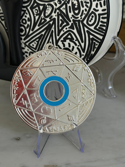 Chevalet Pentacle TRINITY Silver -  La Roue des 7 Sceaux - Édition signée de la main de LA CONNAISSANCE - Limited Edition