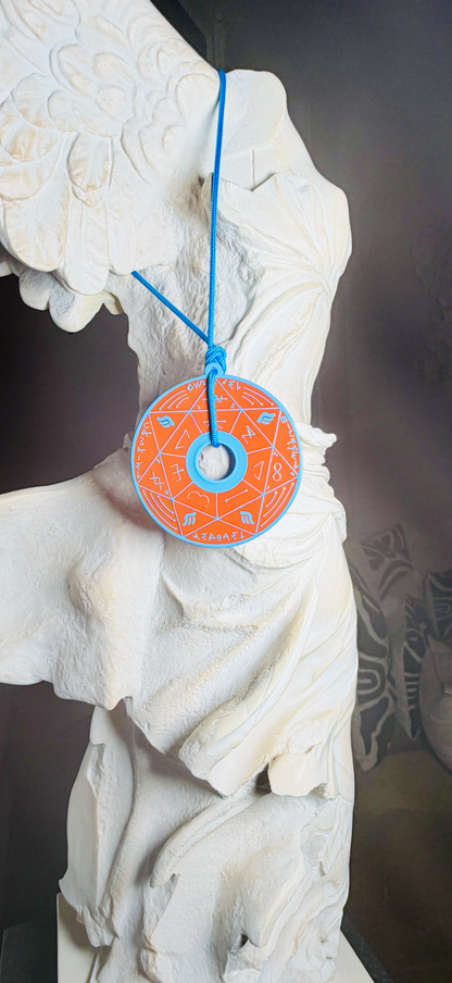 Pendentif Pentacle Kabbalistique d&