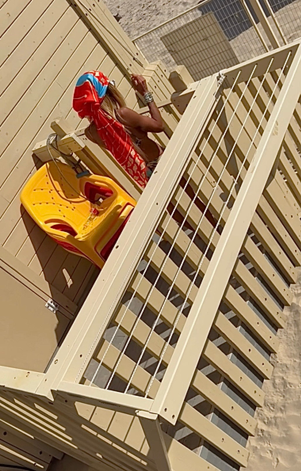 TRINITY orange &amp; Gold - Mamy Dolly Prayer Schwal Limited Edition