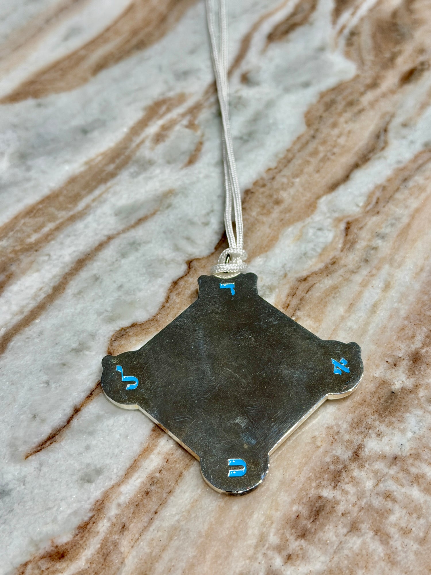 Pendentif Talisman kabbalistique Mystique 🜃 AZUR KETER Full White -  Limited Edition