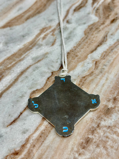 Pendentif Talisman kabbalistique Mystique 🜃 AZUR KETER Full White -  Limited Edition