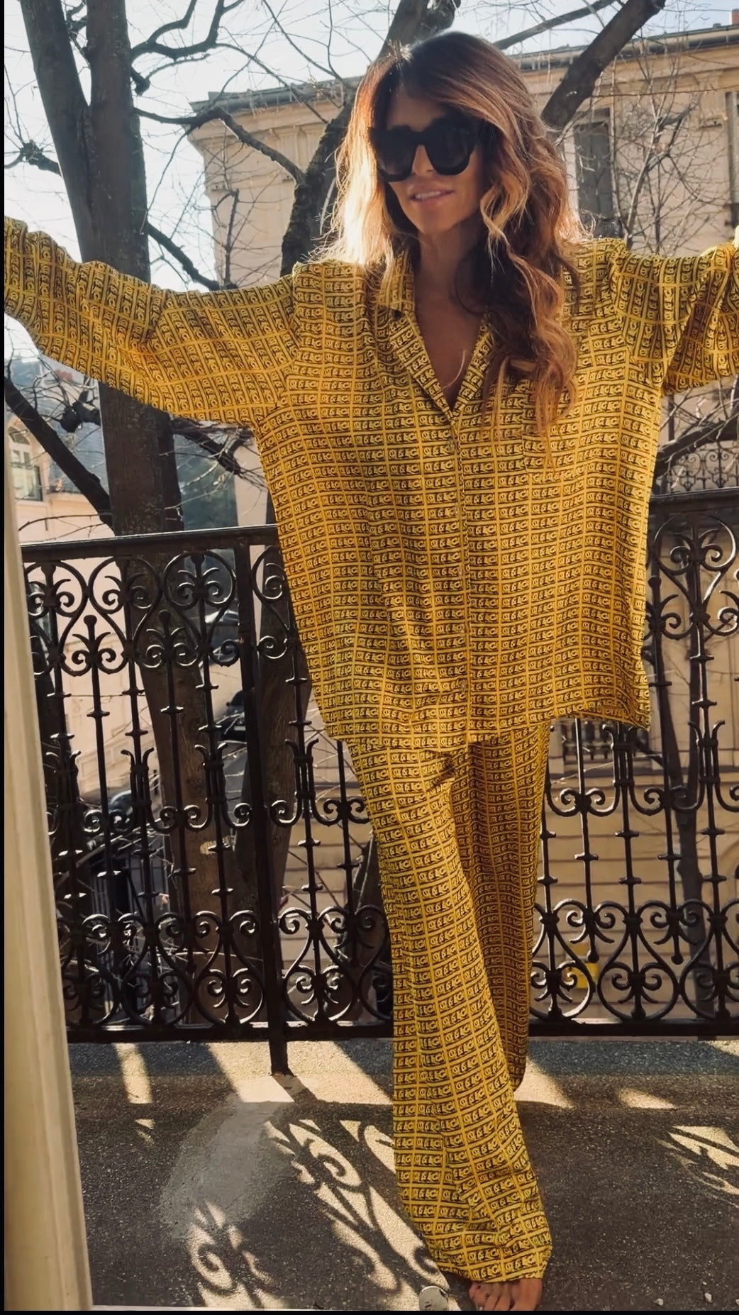 Ensemble CARRINGTON "Dynastie" Solar Gold