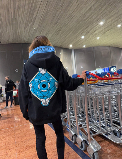 LE GOHEL Black &amp; Blue - Hoodie Limited Edition