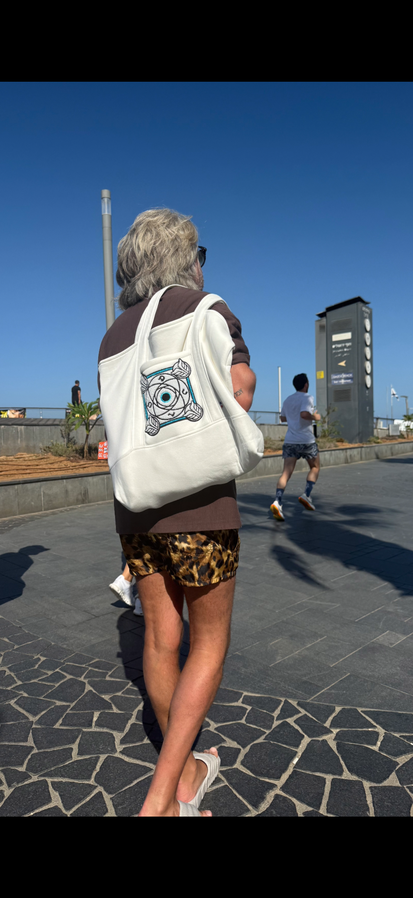 LE TARMIL Off-White - Tote bag Limited Edition