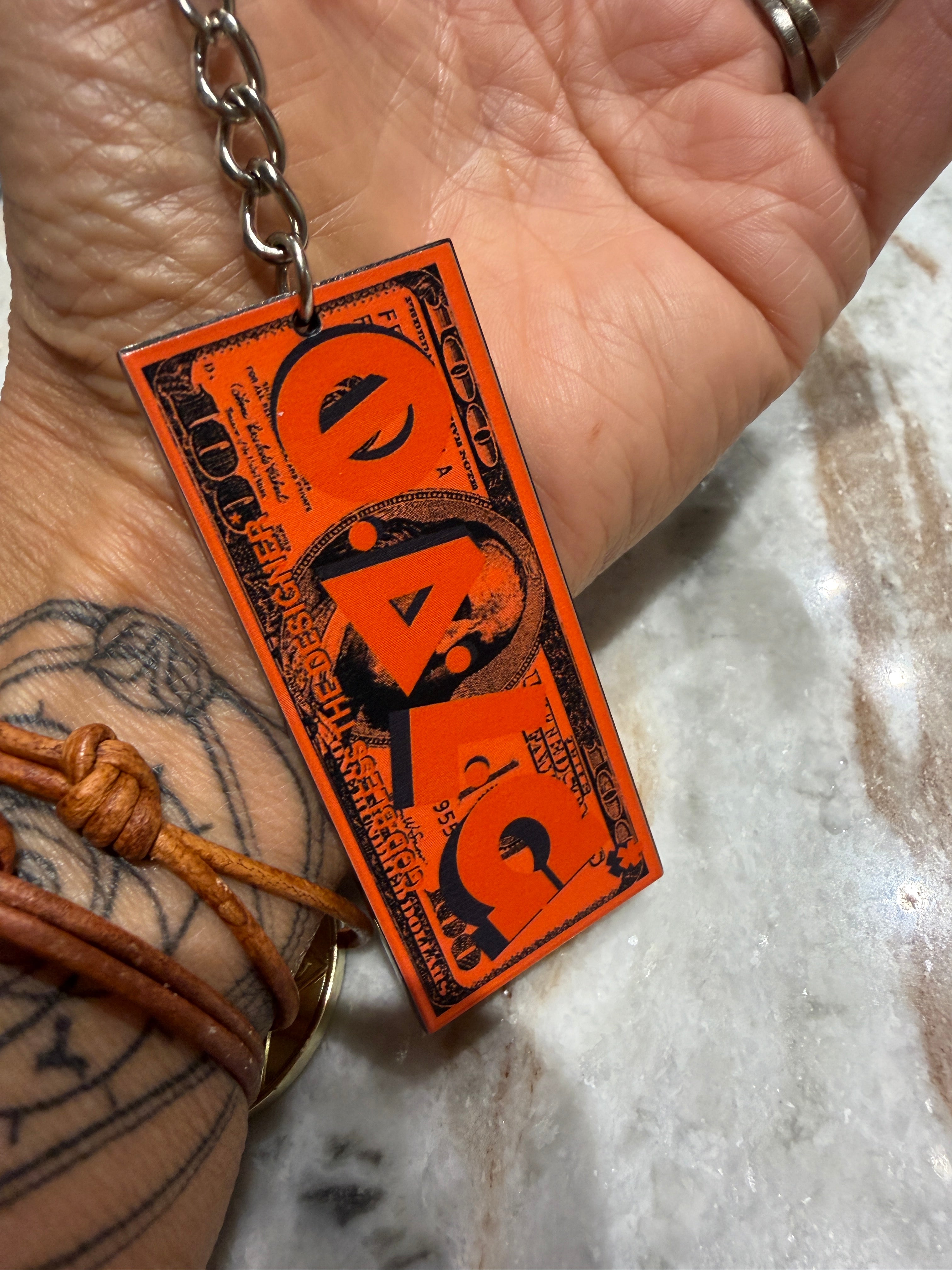 Porte-clé SHEFA KEY Full Orange – Édition Mythique de L&