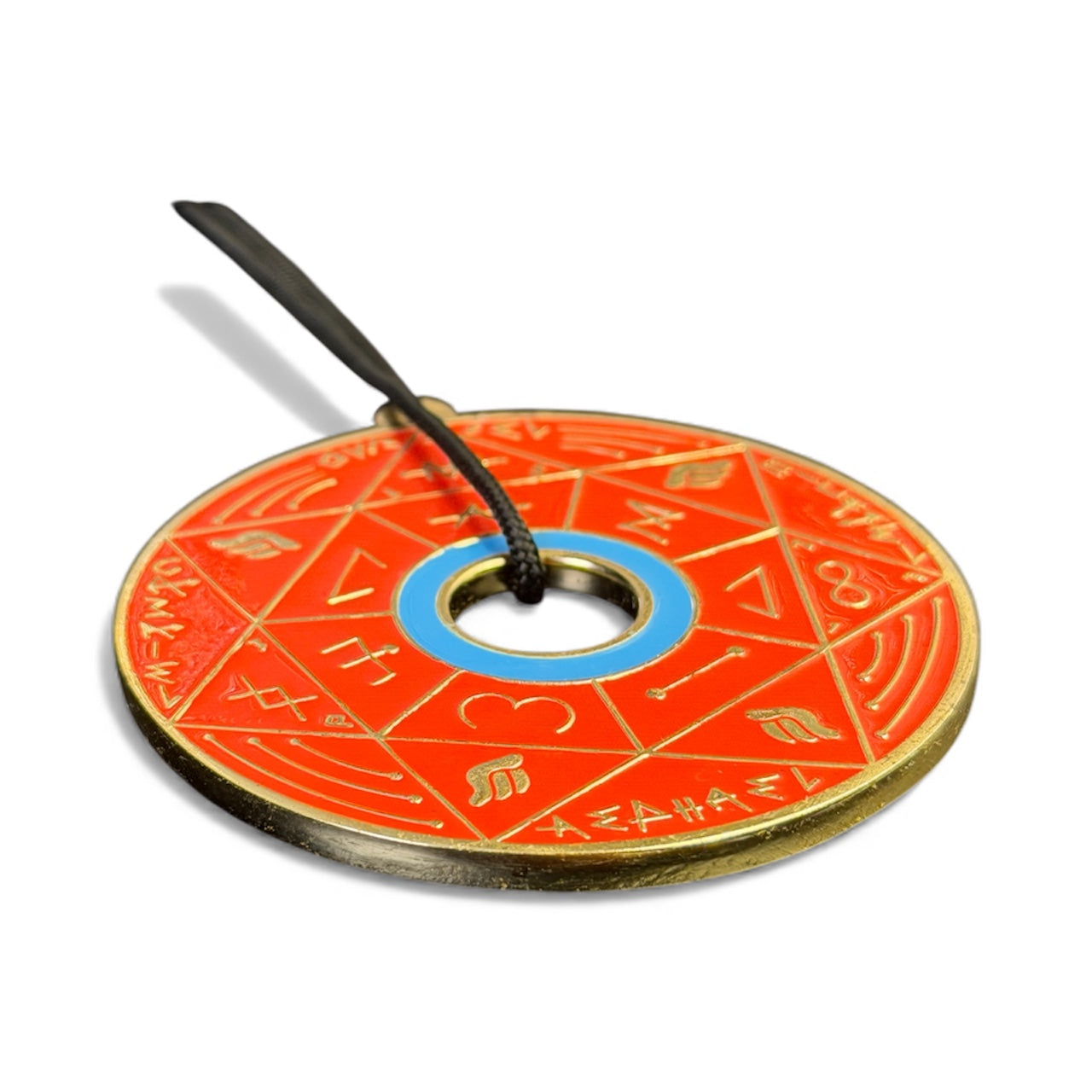 Pentacle kabbalistique TRINITY Red &amp; Gold - Limited Edition