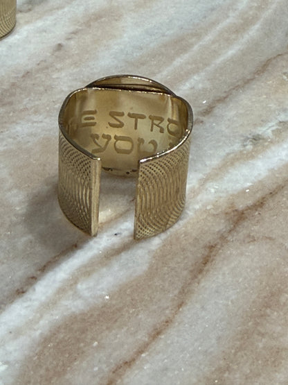 TRINITY KNOWING ONE — Sceau salomonien de la Connaissance incarnée | Gold — Œil du Tigre