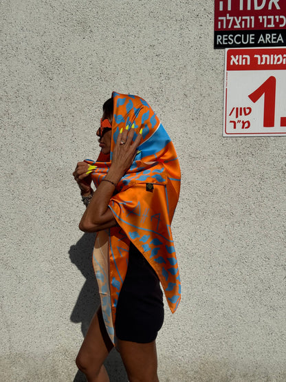 TRINITY Blue &amp; Orange - Mamy Dolly Prayer Schwal Limited Edition