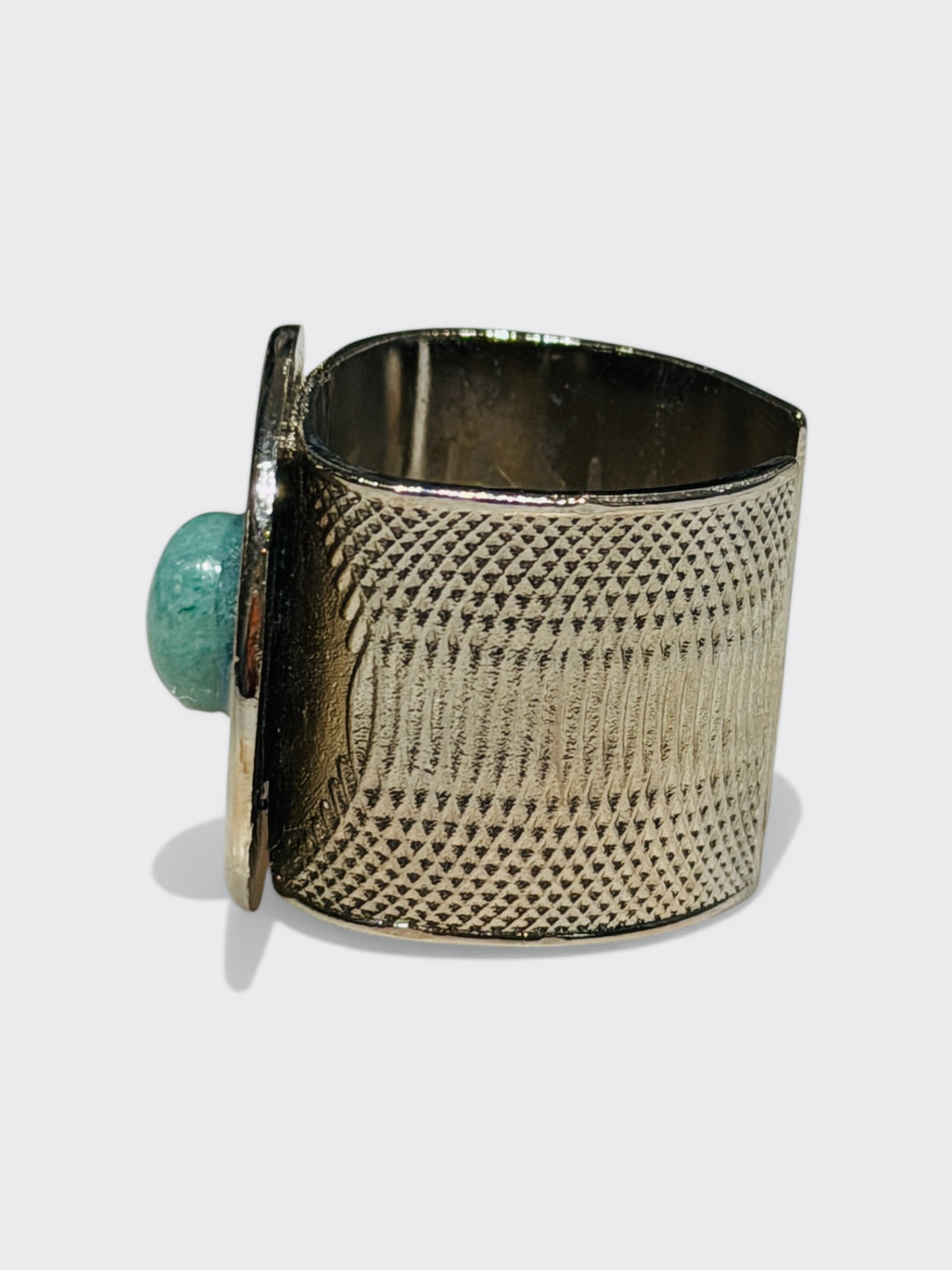 TRINITY VERIDIS SILVER— SCEAU SALOMONIEN DE LA VICTOIRE ALIGNÉE- Aventurine Green