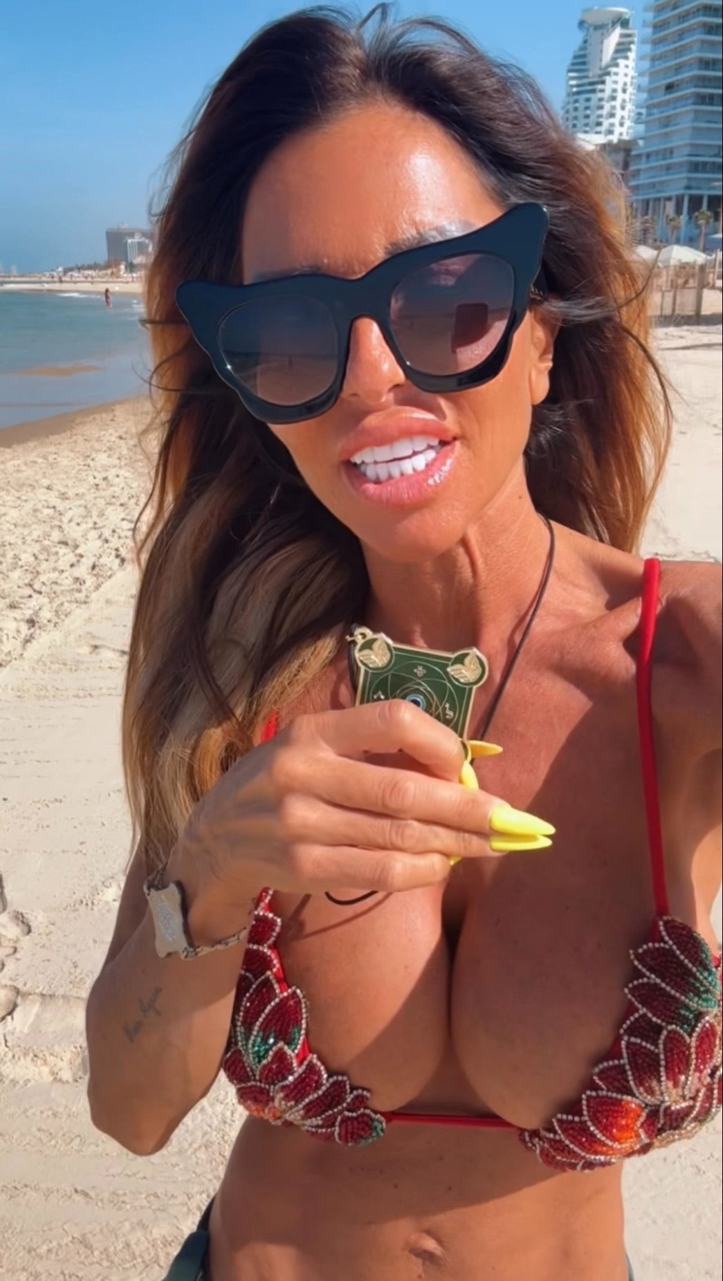 Talisman Kabbalistique REMINISCENCE Green Emeraude &amp; Gold Limited Edition