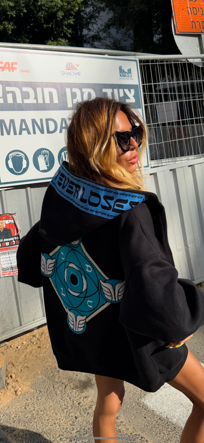 LE GOHEL Black &amp; Blue - Hoodie Limited Edition