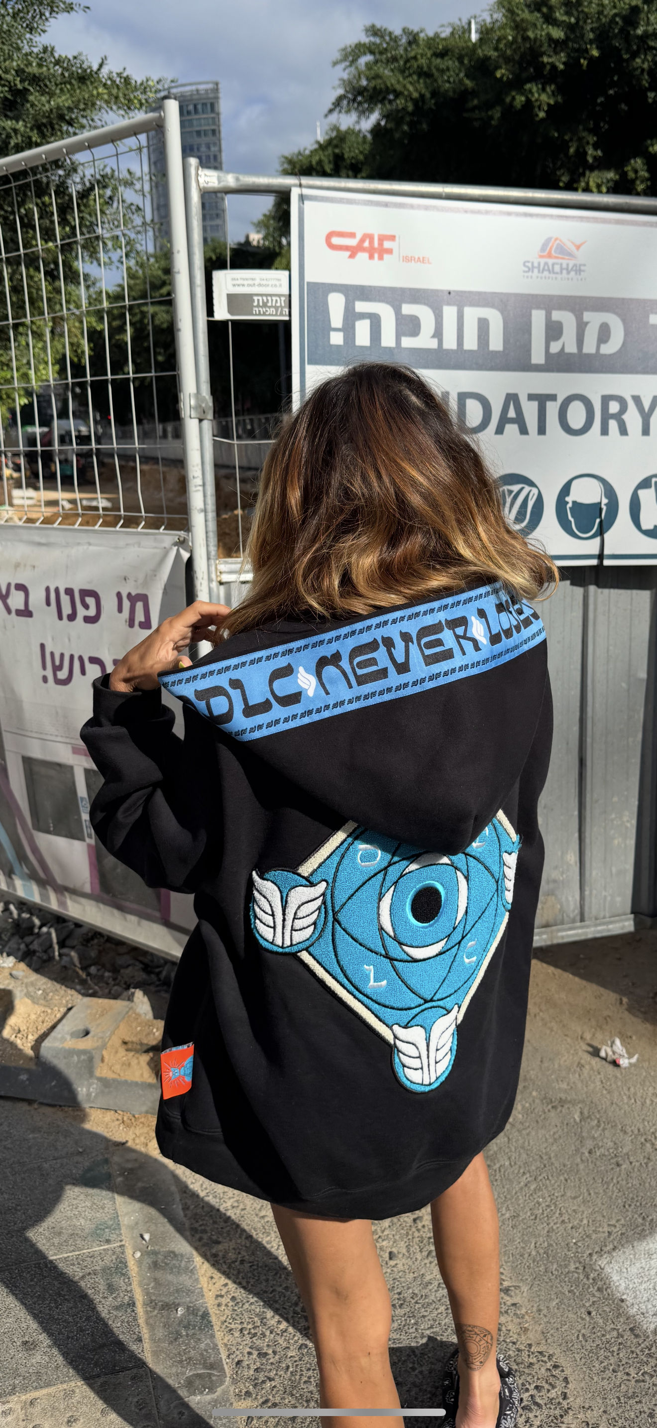 LE GOHEL Black &amp; Blue - Hoodie Limited Edition