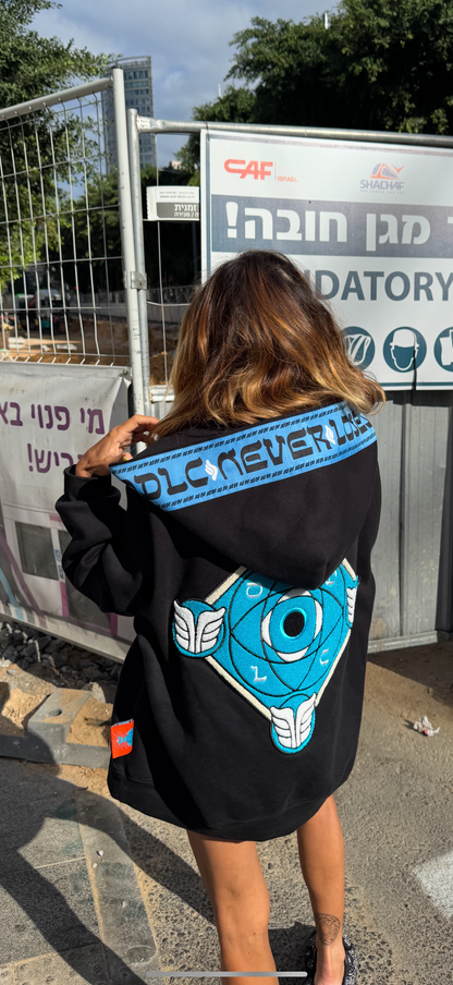 LE GOHEL Black &amp; Blue - Hoodie Limited Edition