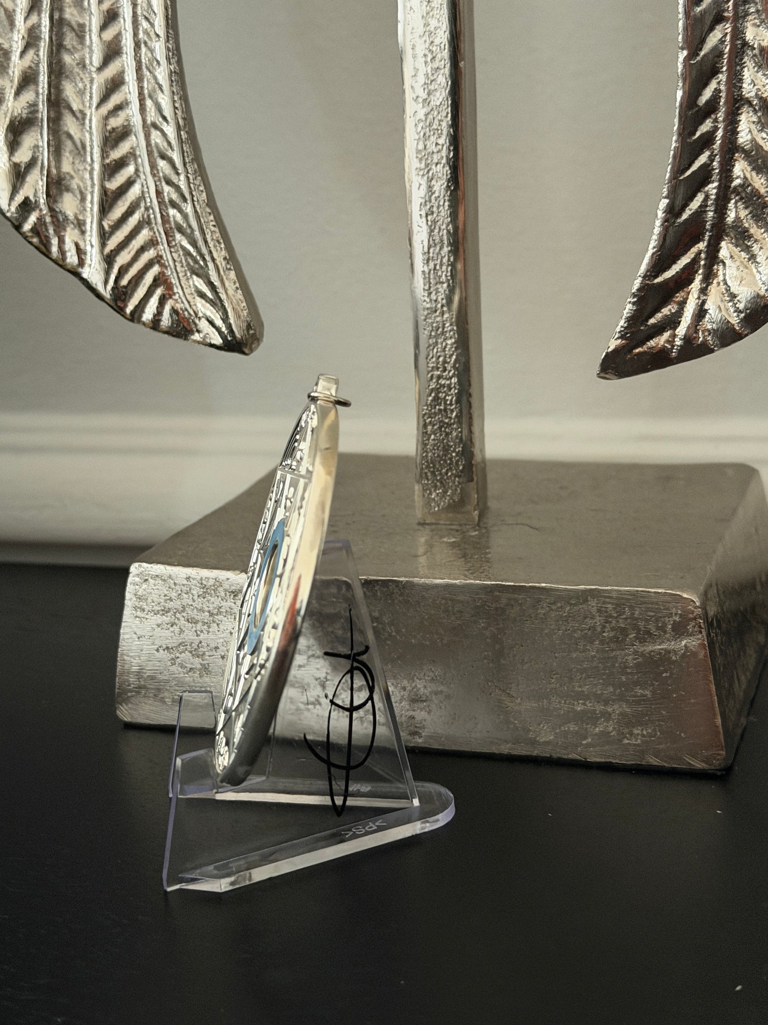 Chevalet Pentacle TRINITY Silver -  La Roue des 7 Sceaux - Édition signée de la main de LA CONNAISSANCE - Limited Edition