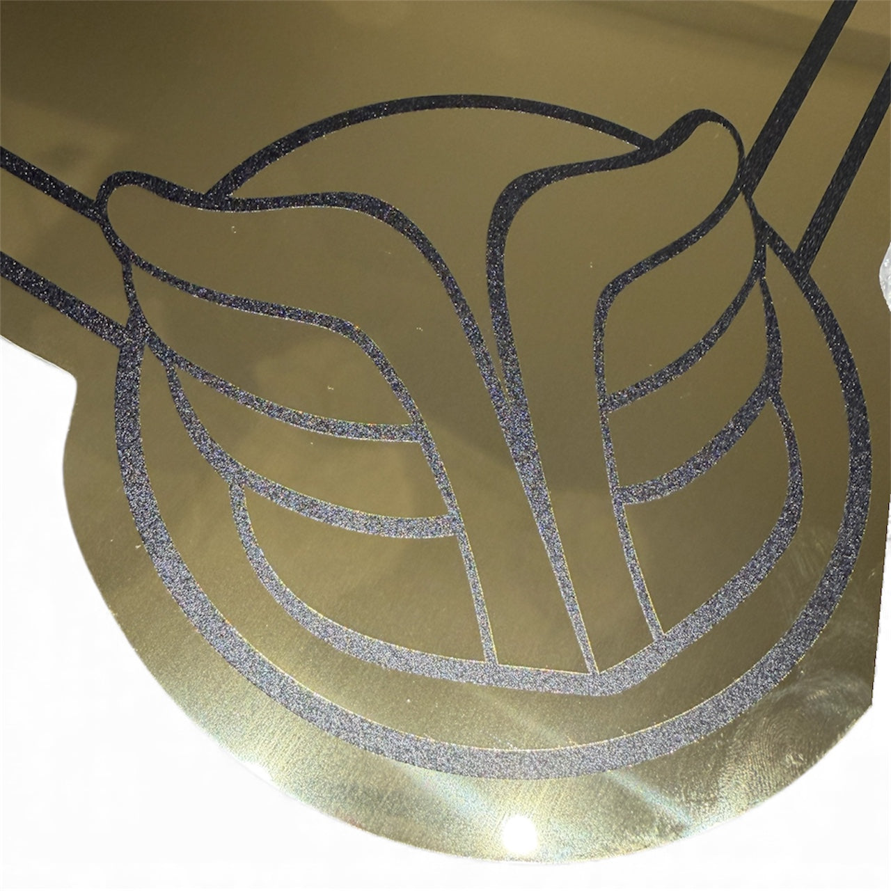 🇫🇷 Miroir Vintage &quot;Le Trône des Quatre Ailes&quot; TALISMAN Or Suprême 49 cm - MIROIR MON BEAU MIROIR