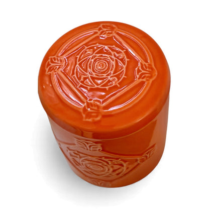 Bougie NERTAMID Orange parfumée Miel Cannelle