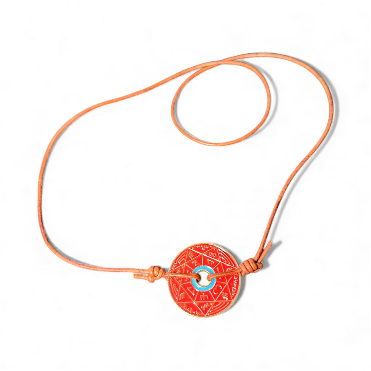 Pentacle Kabbalistique TRINITY TSAMID Red &amp; Gold  - Limited Edition