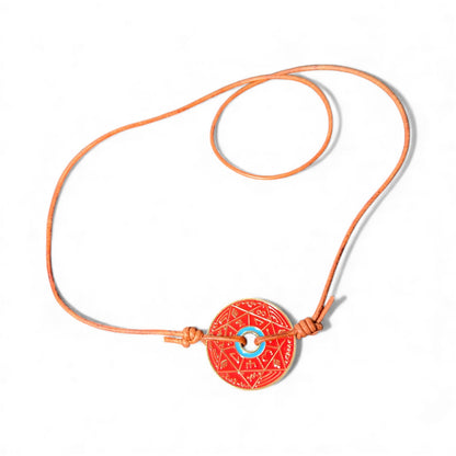 Pentacle Kabbalistique TRINITY TSAMID Red &amp; Gold  - Limited Edition