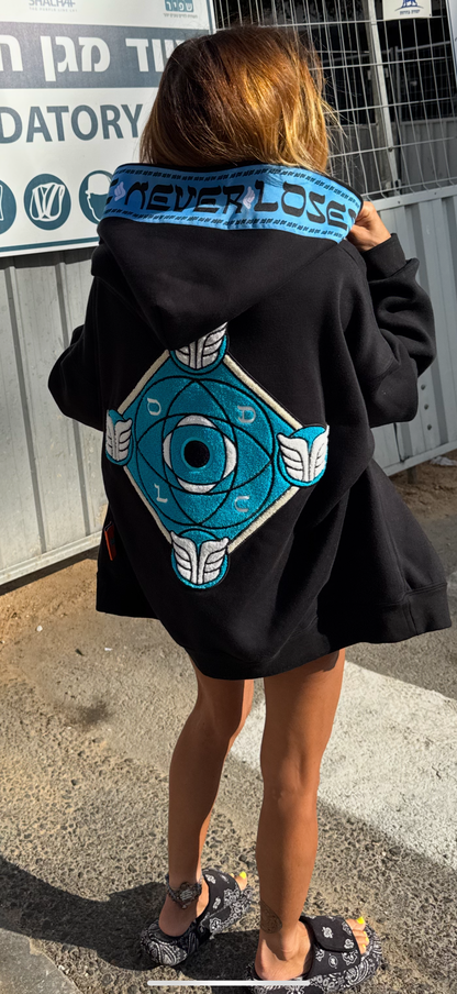 LE GOHEL Black &amp; Blue - Hoodie Limited Edition