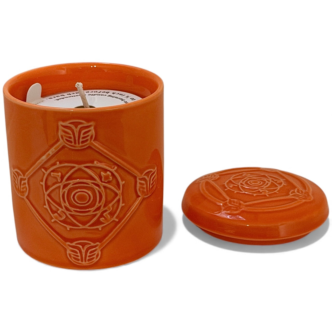 Bougie NERTAMID Orange parfumée Miel Cannelle