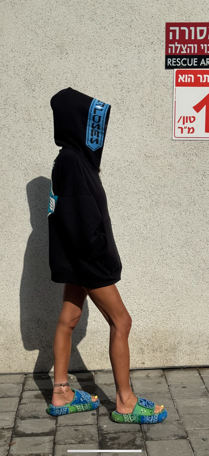 LE GOHEL Black &amp; Blue - Hoodie Limited Edition