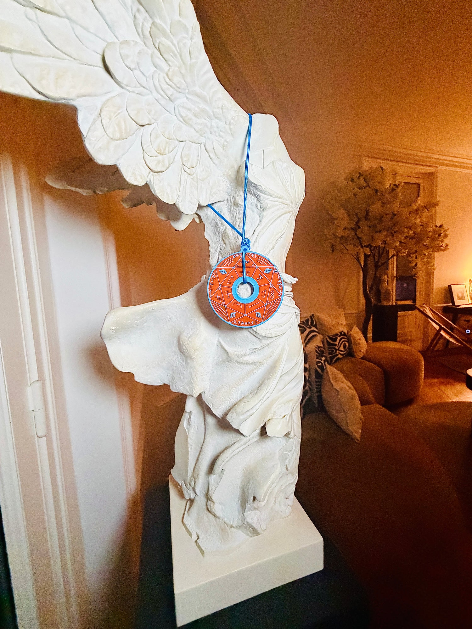 Pendentif Pentacle Kabbalistique d&