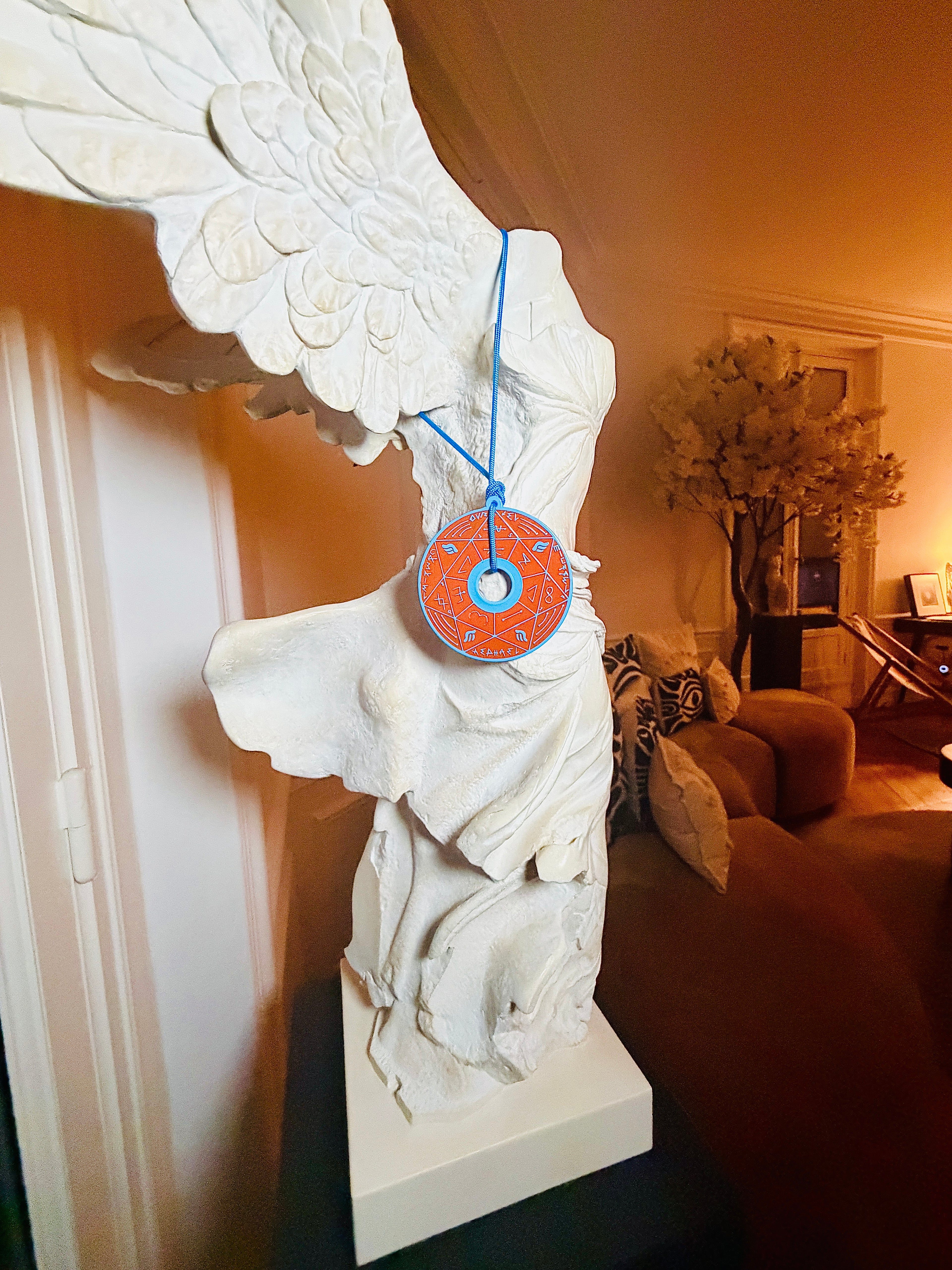 Pendentif Pentacle Kabbalistique d&