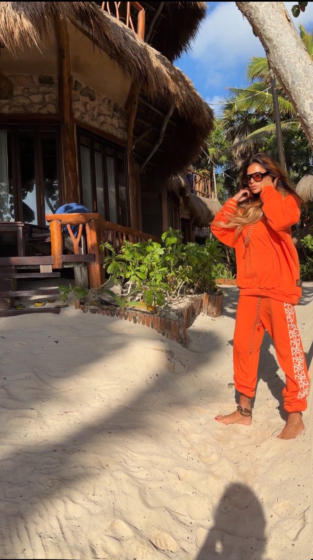 🔥 RAZIEL — ICON SET ORANGE INCANDESCENT ( Ensemble Raziel eye icon + ODLC Pant)