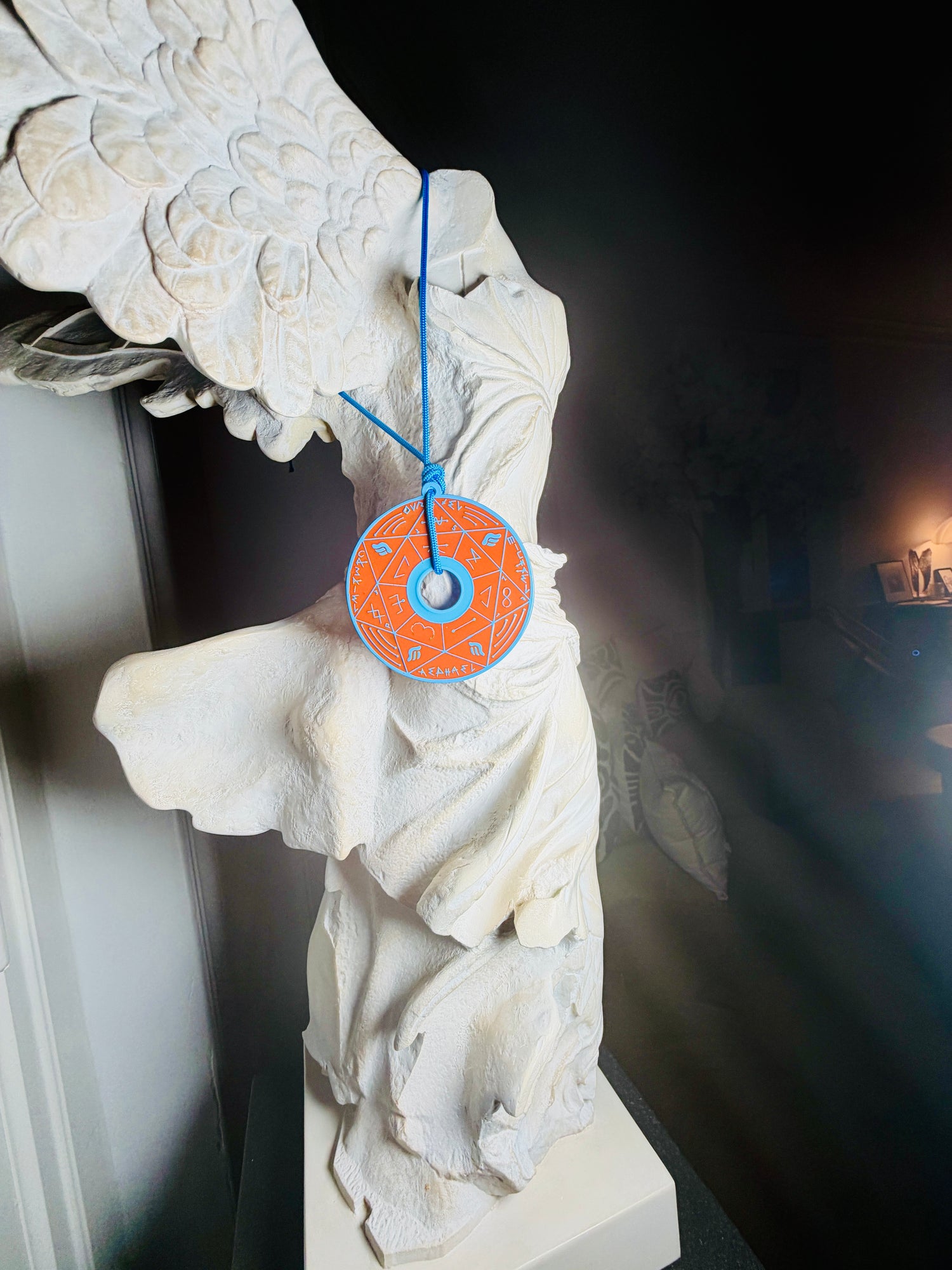 Pendentif Pentacle Kabbalistique d&