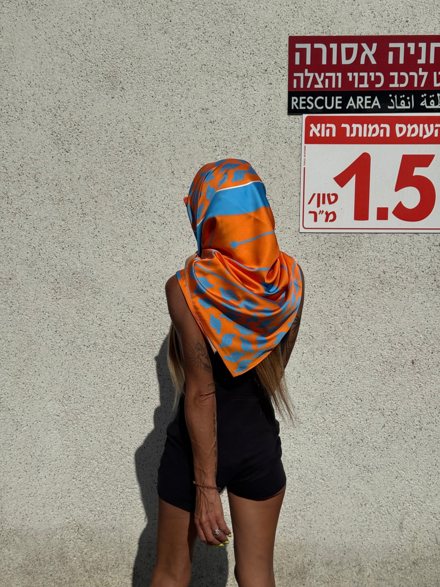 TRINITY Blue &amp; Orange - Mamy Dolly Prayer Schwal Limited Edition