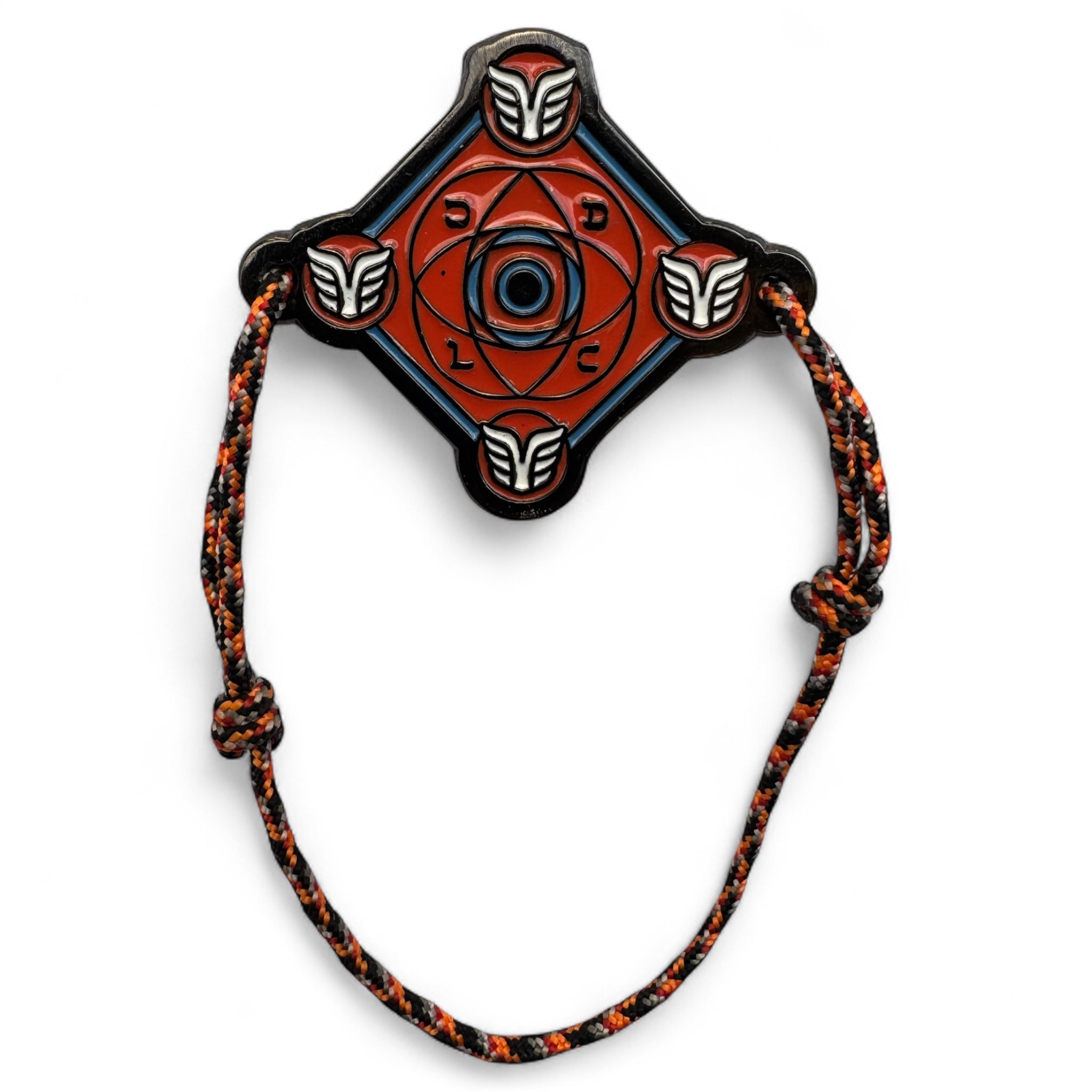 KOUMAZ Orange &amp; Blue - Bracelet Talisman Kabbalistique - Limited Edition