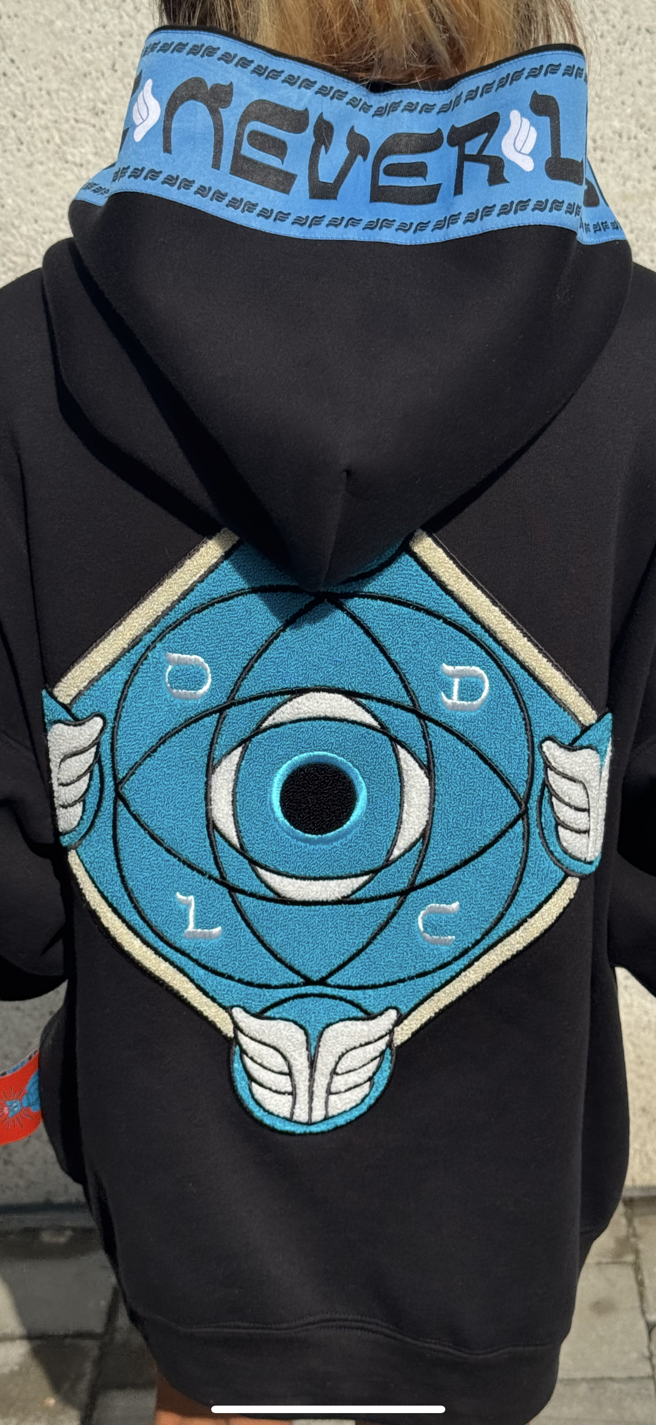 LE GOHEL Black &amp; Blue - Hoodie Limited Edition
