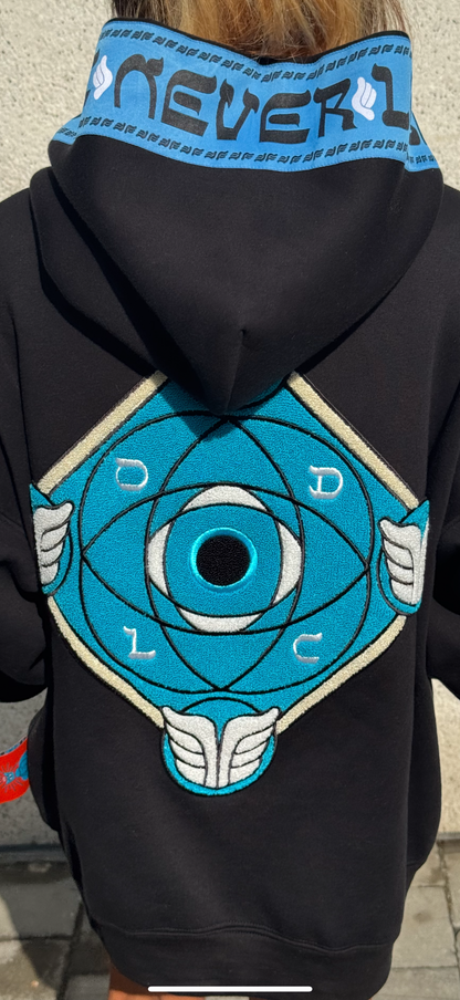 LE GOHEL Black &amp; Blue - Hoodie Limited Edition