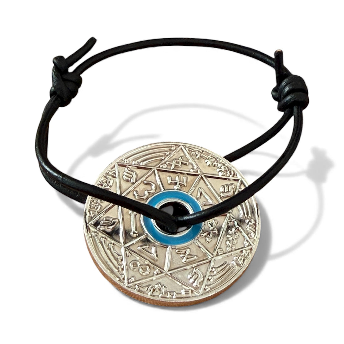 Bracelet Pentacle Kabbalistique TRINITY TSAMID Silver - Limited Edition