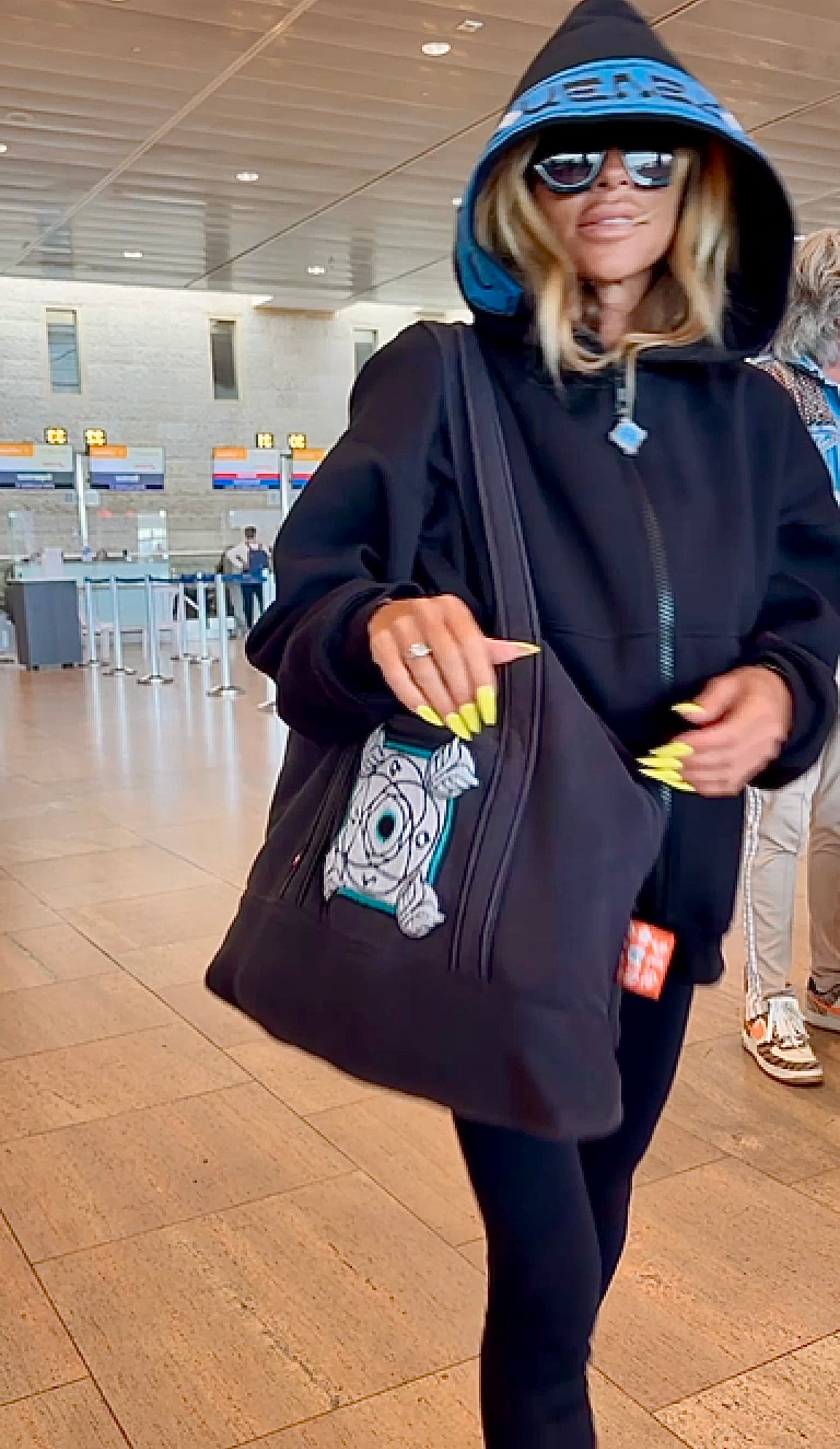 LE GOHEL Black &amp; Blue - Hoodie Limited Edition