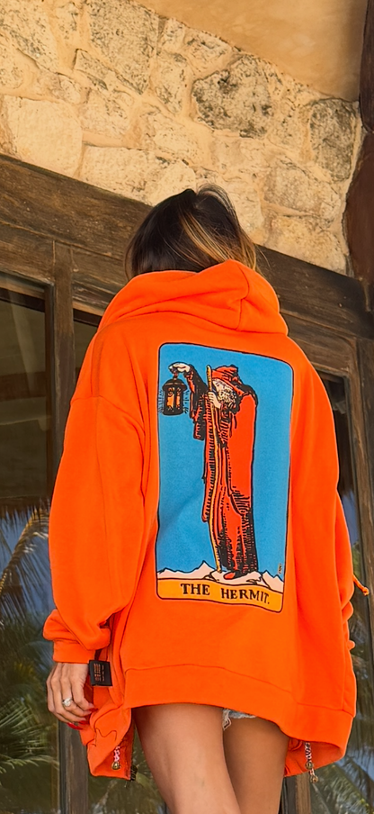 🔥 RAZIEL – Édition Hermit
Tarot de LA Connaissance- Orange incandescent.