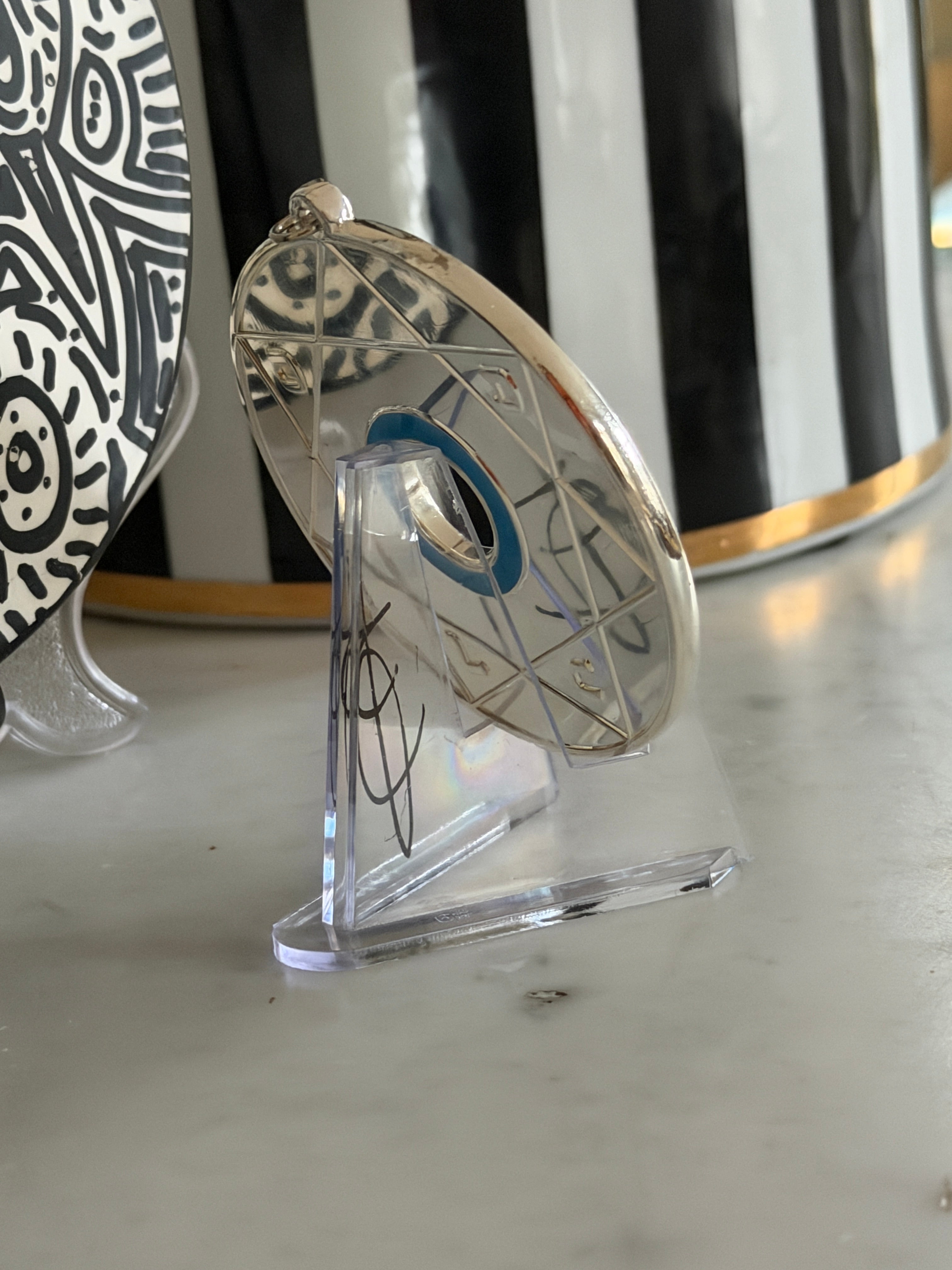 Chevalet Pentacle TRINITY Silver -  La Roue des 7 Sceaux - Édition signée de la main de LA CONNAISSANCE - Limited Edition