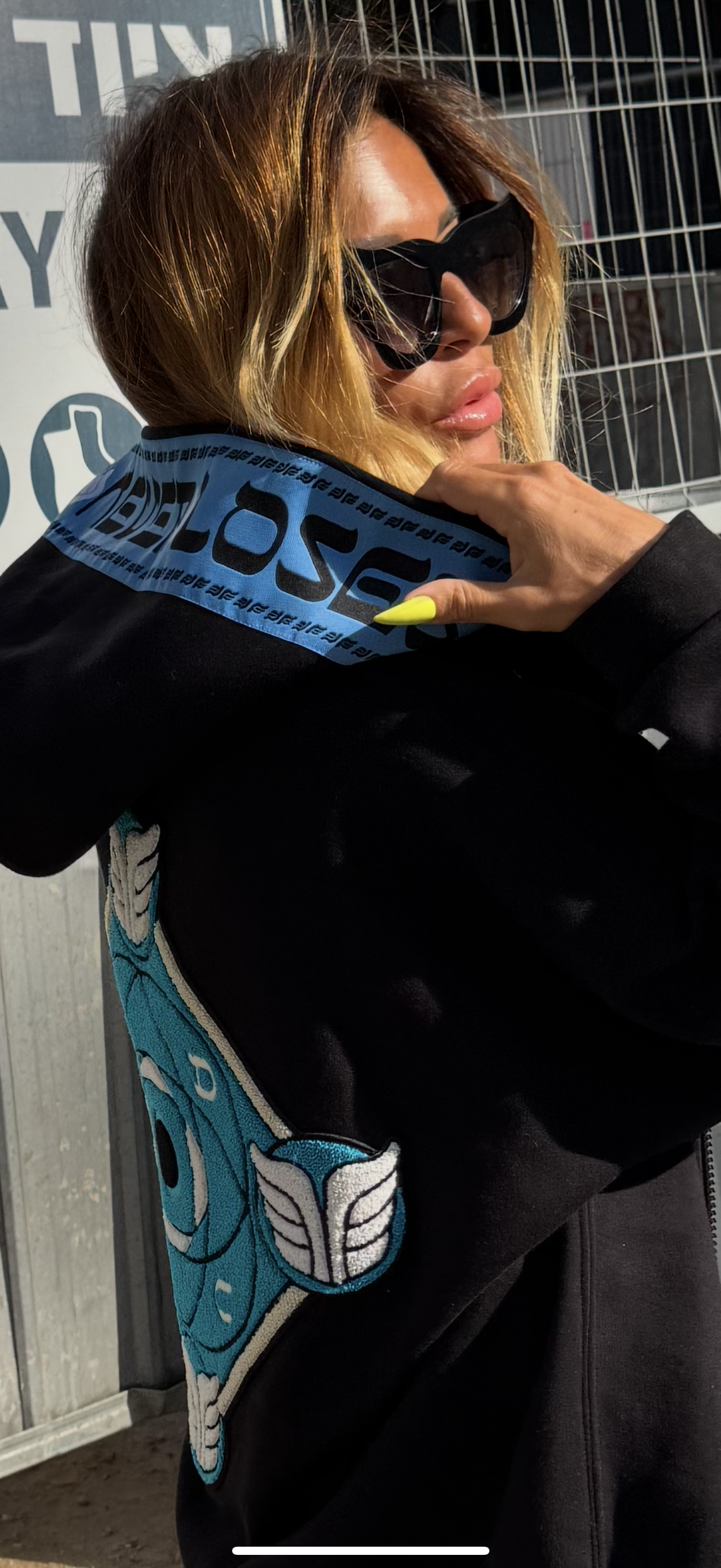 LE GOHEL Black &amp; Blue - Hoodie Limited Edition