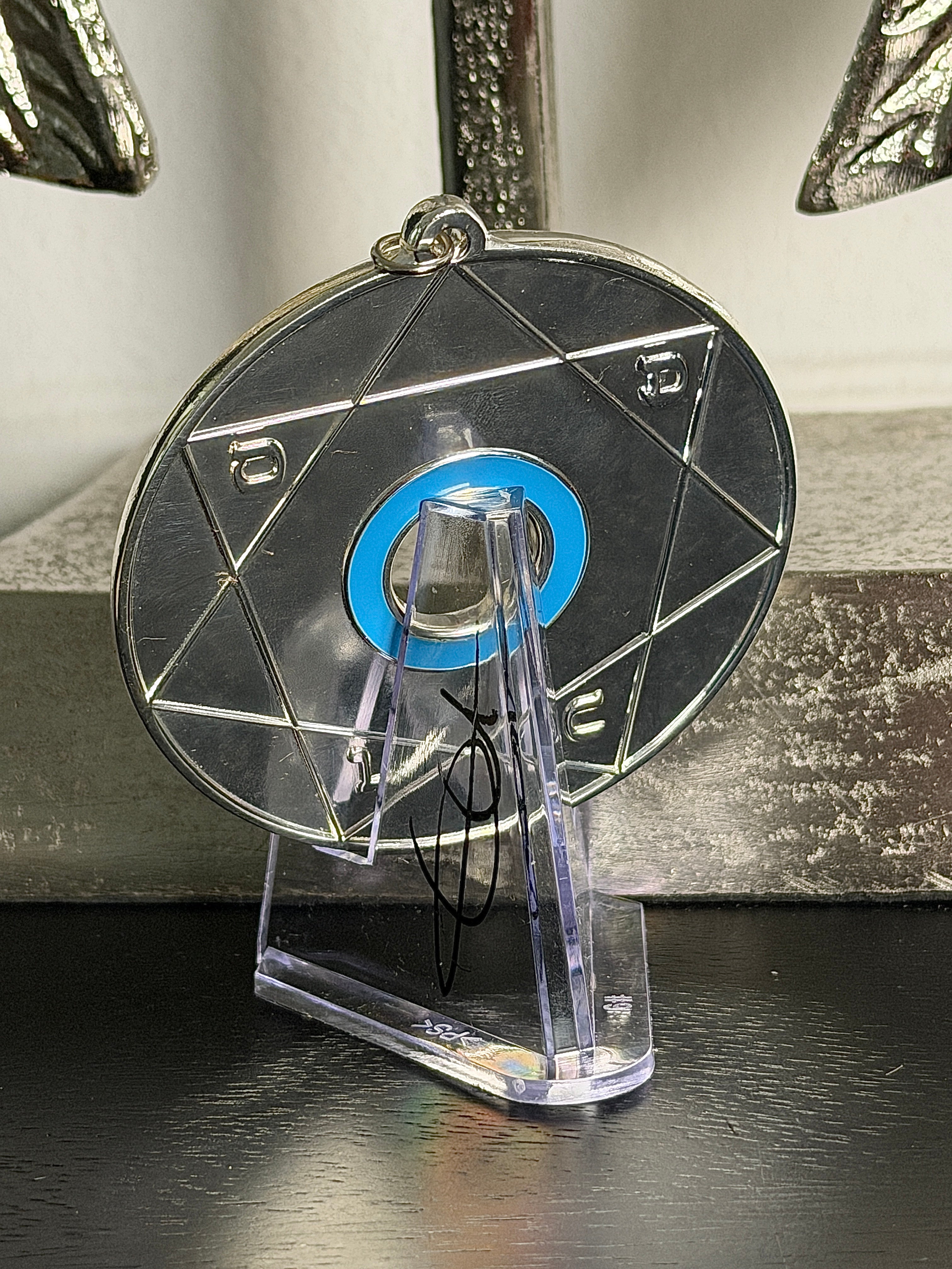 Chevalet Pentacle TRINITY Silver -  La Roue des 7 Sceaux - Édition signée de la main de LA CONNAISSANCE - Limited Edition